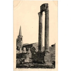 79 ARLES-sur-RHONE Theatre Antique Colonnes Corinthiannes France Postcard